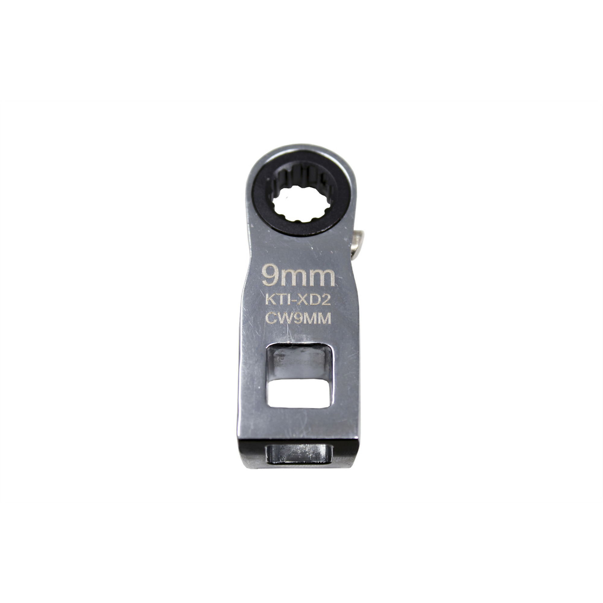 Ratcheting Wrench — 9mm, 3/8in. Drive, Model# KTIXD2CW9MM